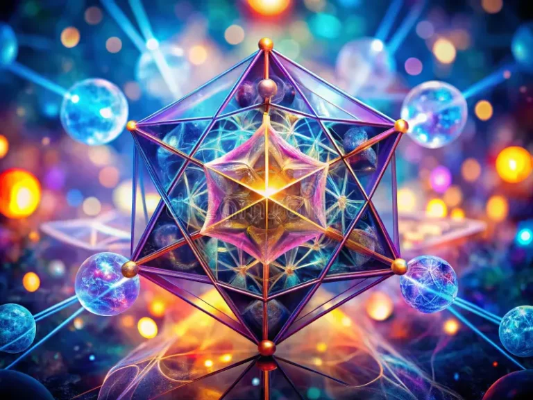captivating image unveils intricate beauty sacred geometry specifically merkabah powerful spiritual concep 768x576
